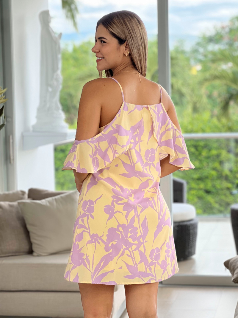 Vestido talego con manga caída - Image 4