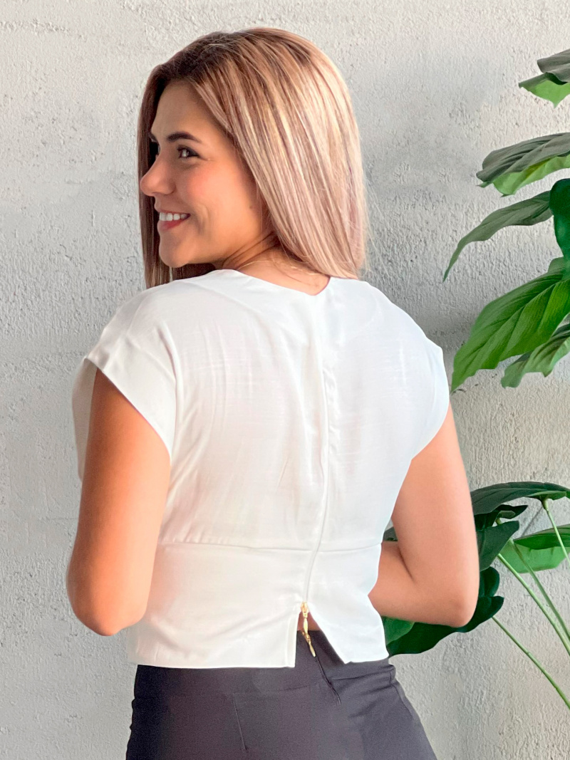 BLUSA DE TIRAS HERRAJE - Image 2