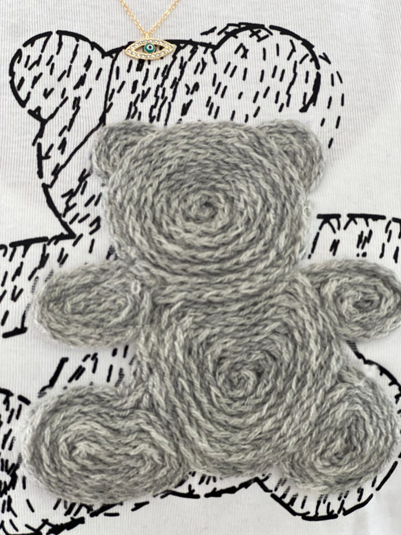 camiseta basica doble oso - Image 4